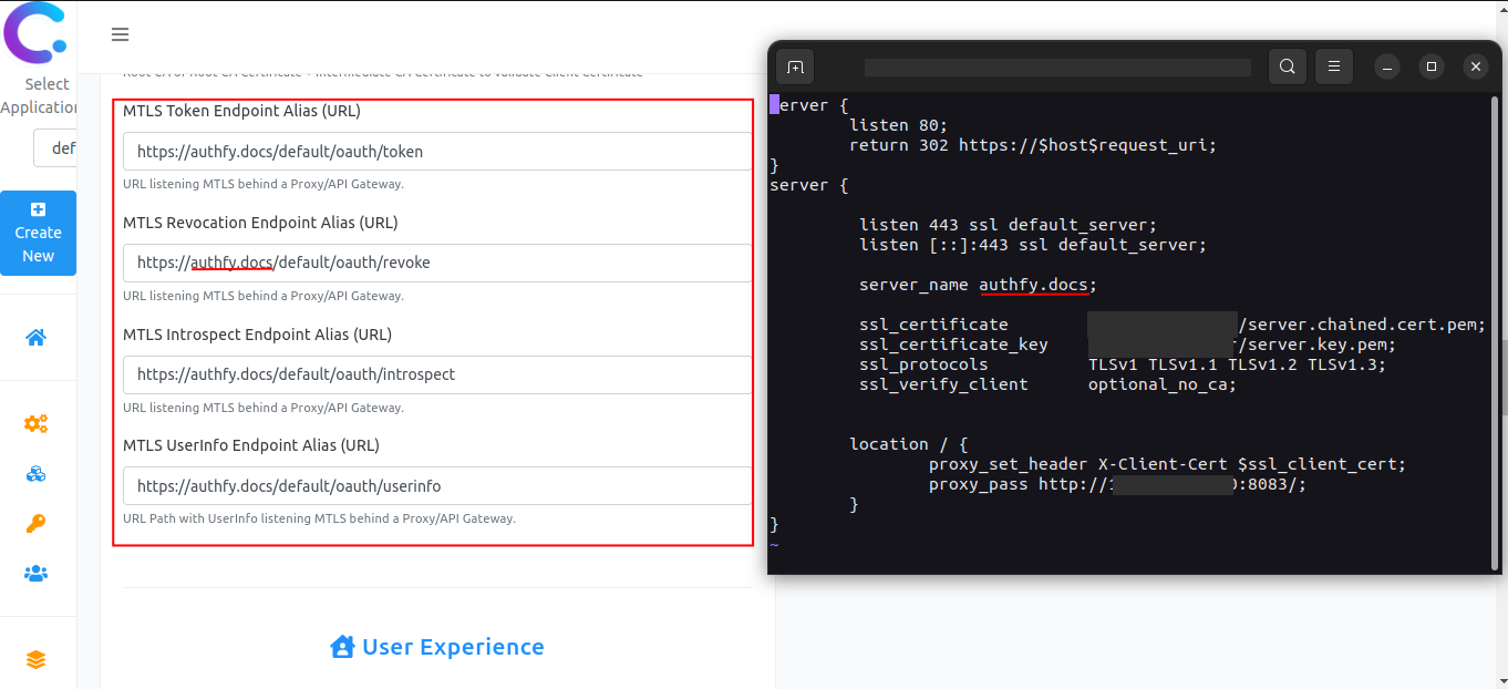 registrando endpoint aliases